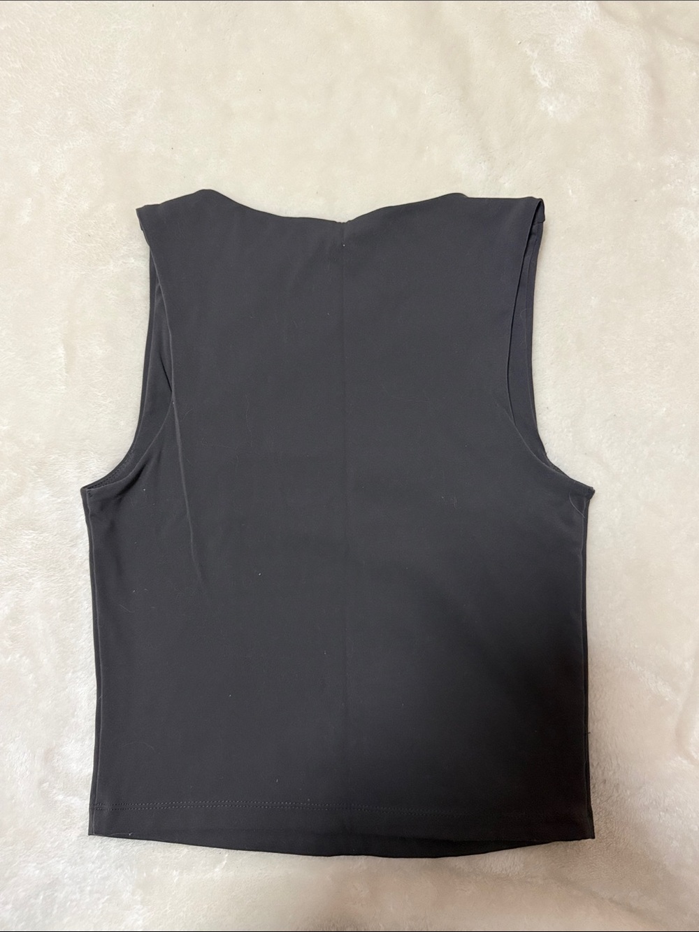 Garage Gray Square Neck Tank Top - Picture 3 of 3